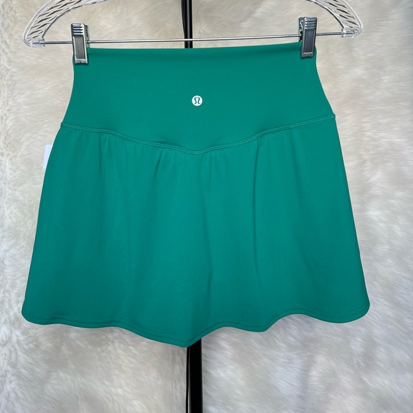 🆕 lululemon🍋Align High-Rise Skirt Colour Cascadia Green - Picture 8 of 10
